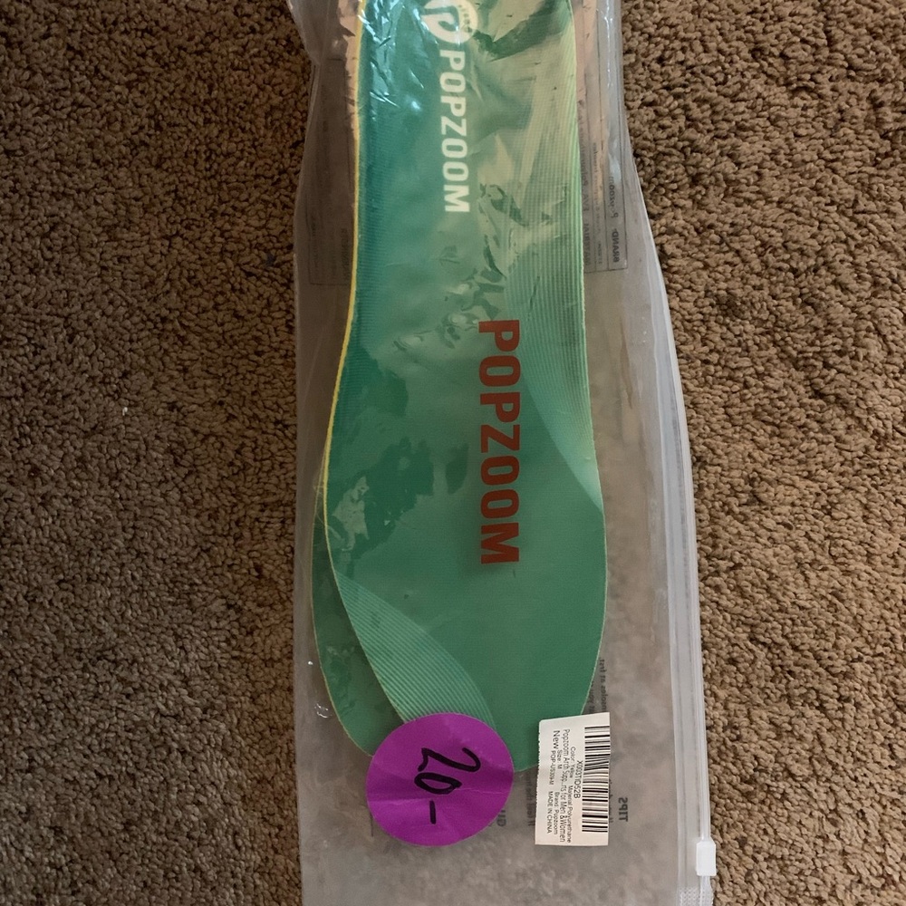 Zoom Yellow and Green Insoles